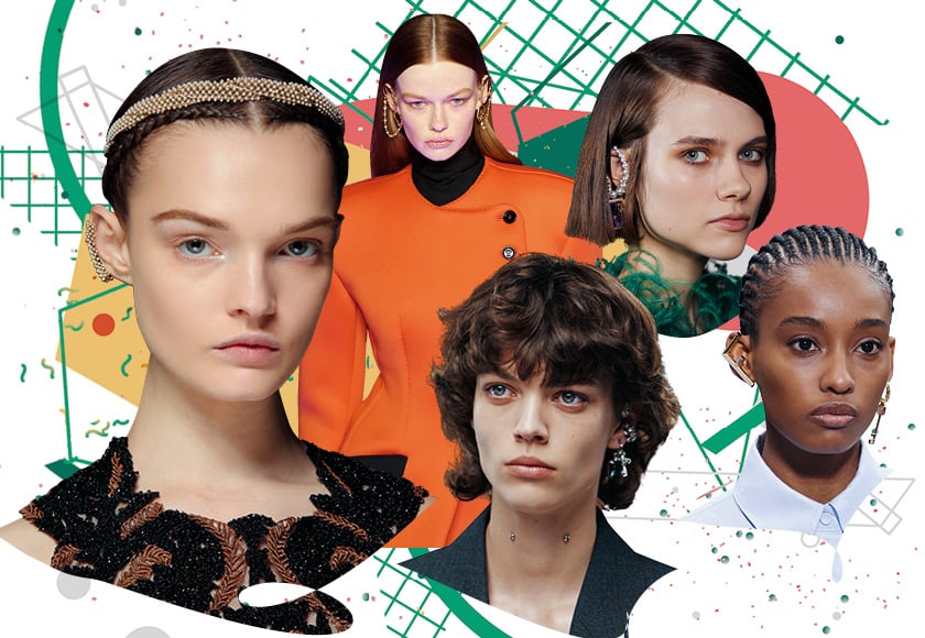 빅사이즈로 변신한 이어커프 트렌드