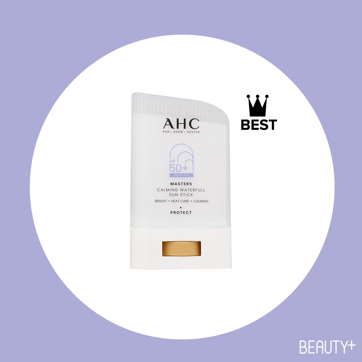 AHC 마스터즈 카밍 워터풀 선스틱 SPF50+/PA++++