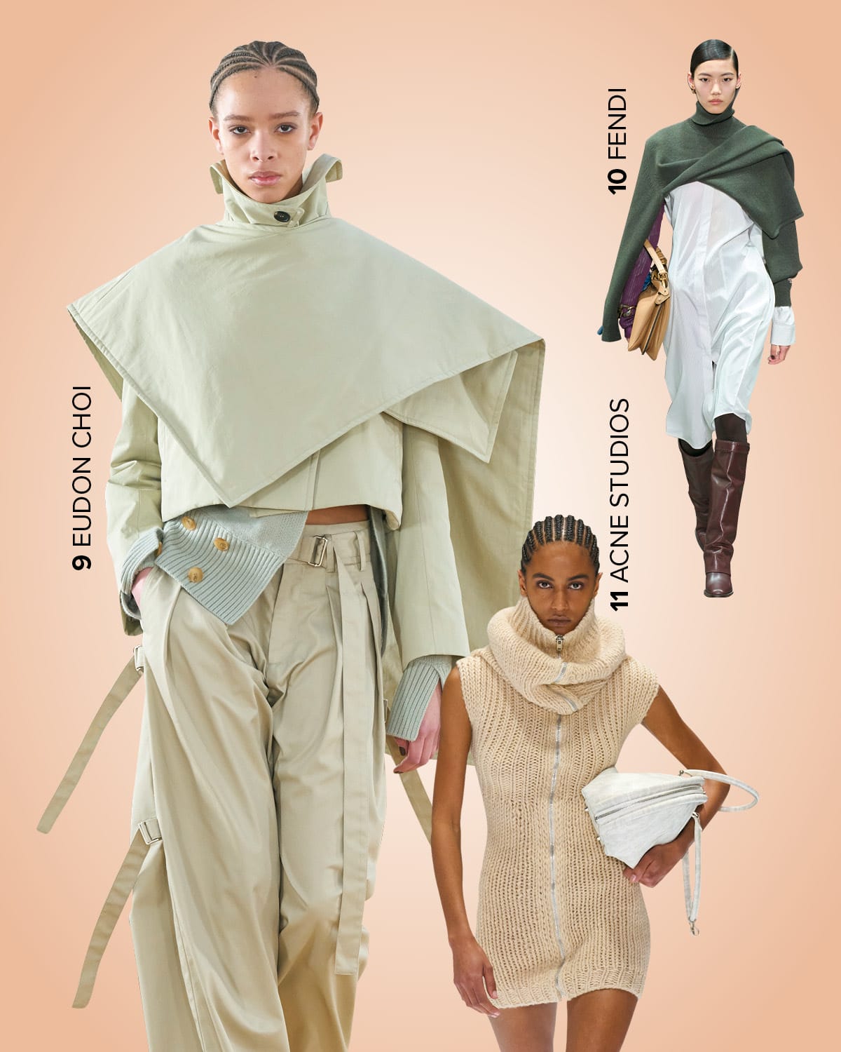 유돈 초이, 펜디, 아크네 스튜디오