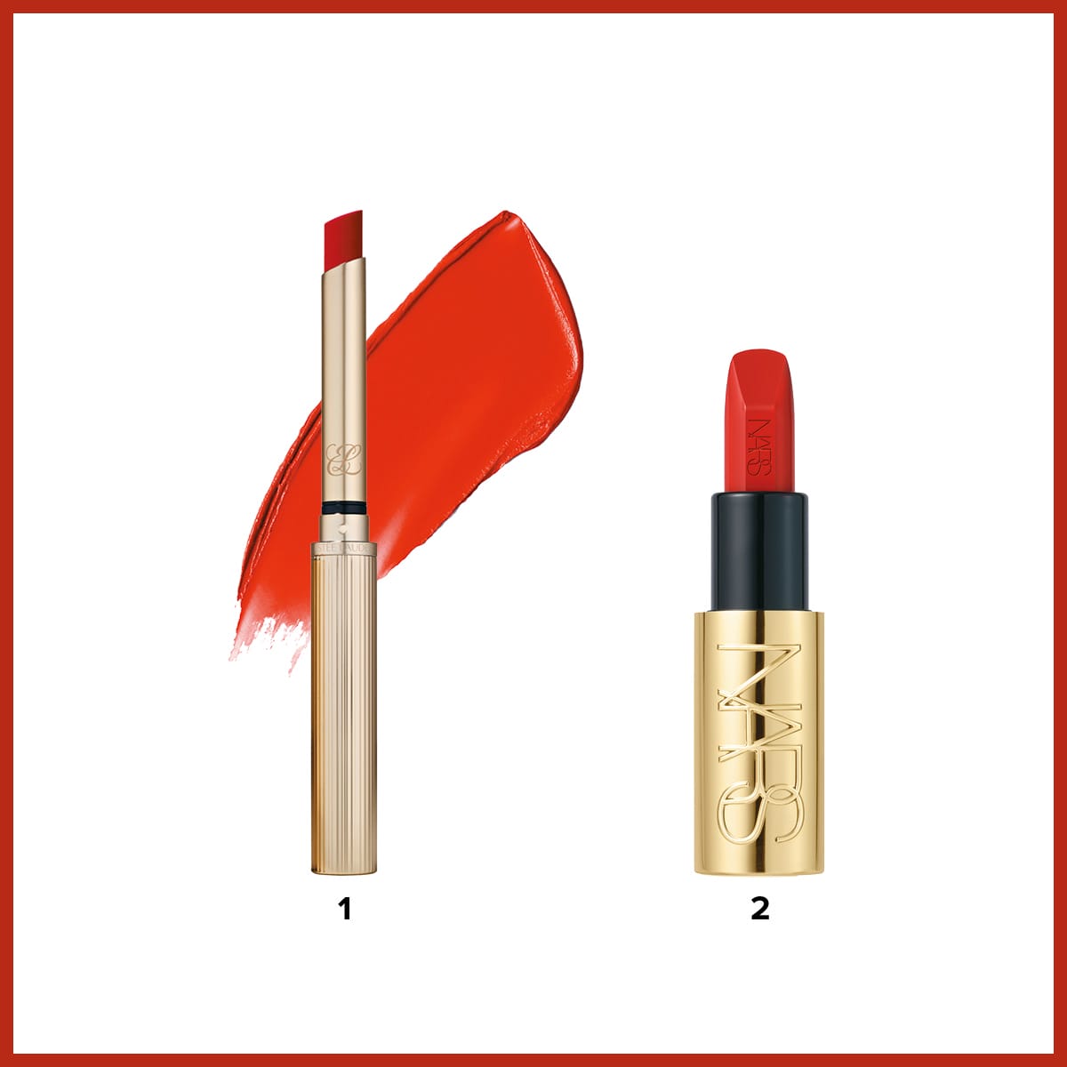 에스티 로더 퓨어 컬러 익스플리시트 실크 매트 립스틱 #303 하트비트, 나스 아이코닉 어텀 룩 얼티미트 럭셔리 익스플리싯 립스틱 언어소라이즈드