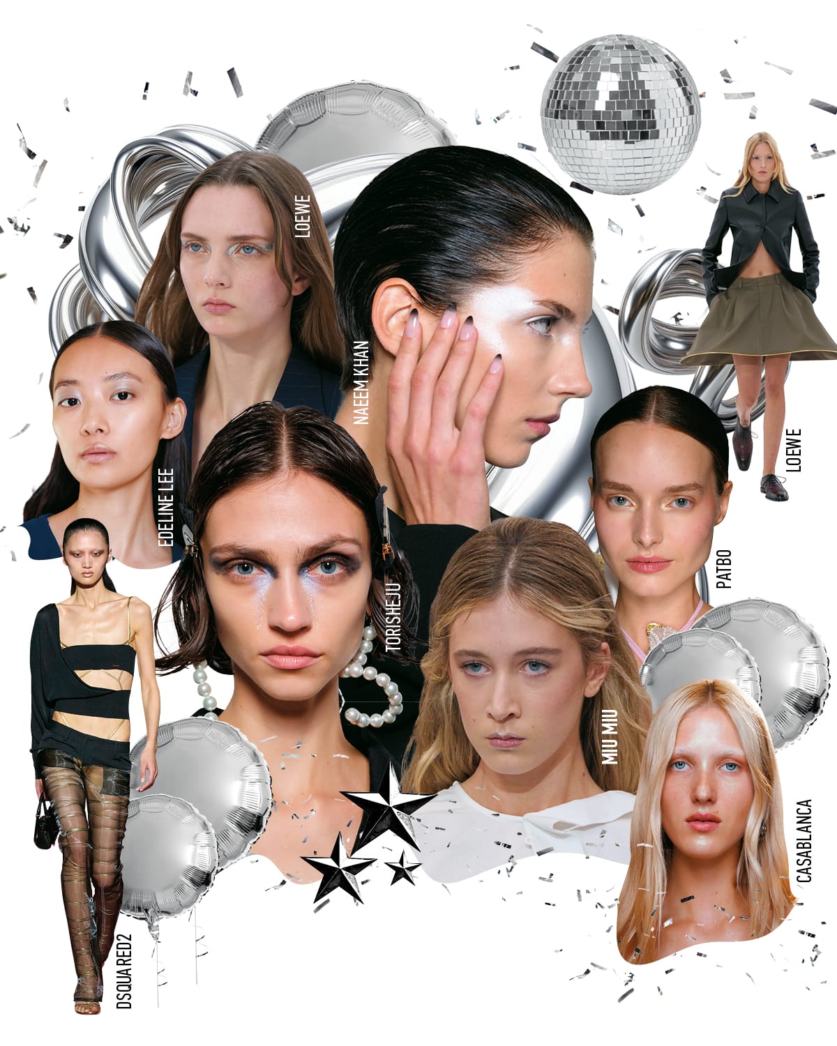 메탈릭 메이크업, 쇠맛 메이크업, 메탈릭 터치, 글리터, 하이라이터,