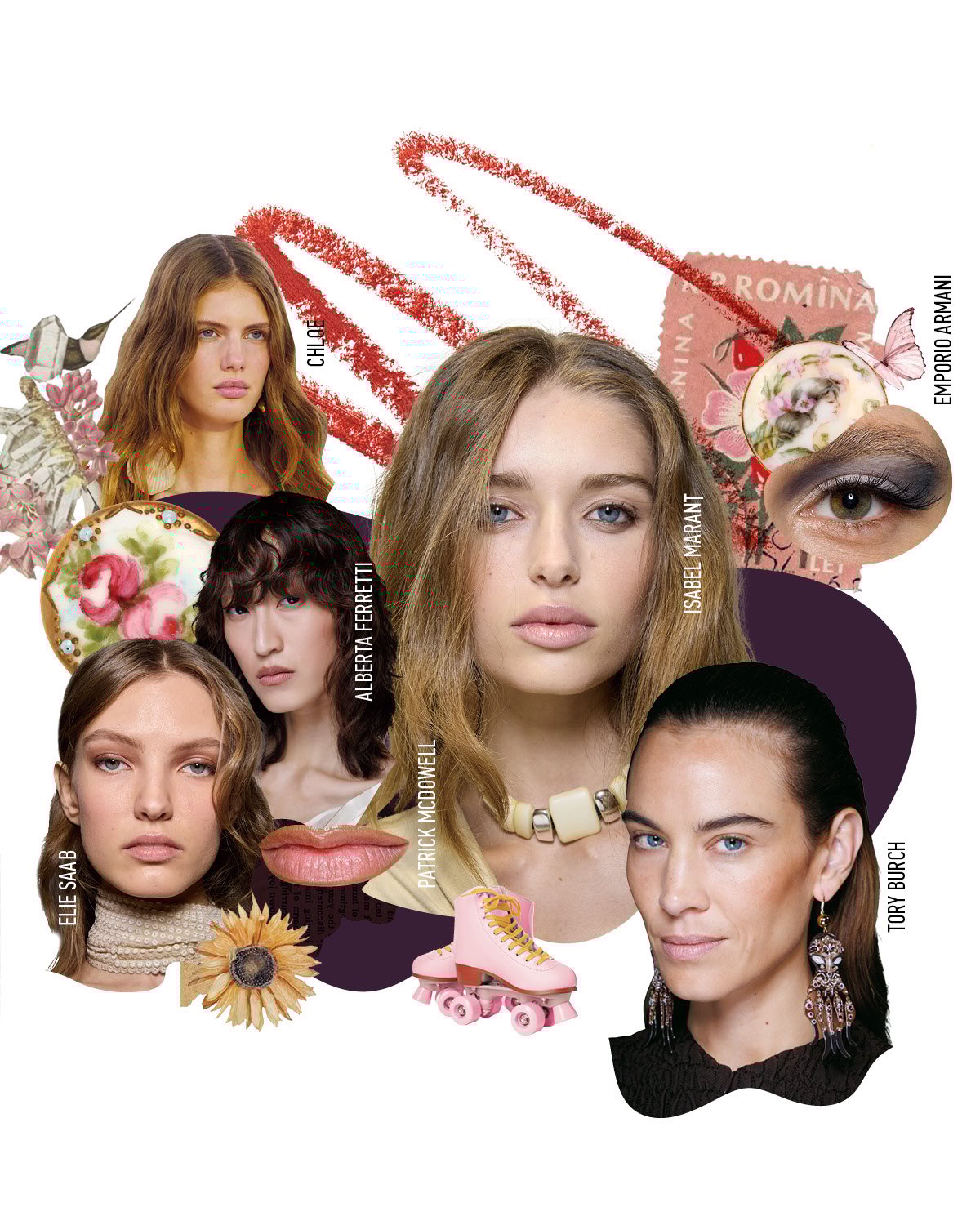 90년대 메이크업