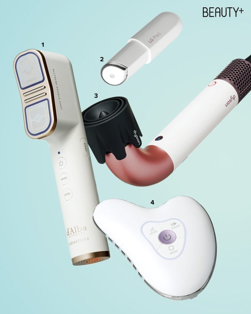 달바 시그니처 울쎄라 더블샷, LG 프라엘 수퍼폼 갈바닉 부스터, 다이슨 슈퍼소닉 r 헤어드라이어, 센텔리안24 마데카 프라임 리추얼 화이트 펄