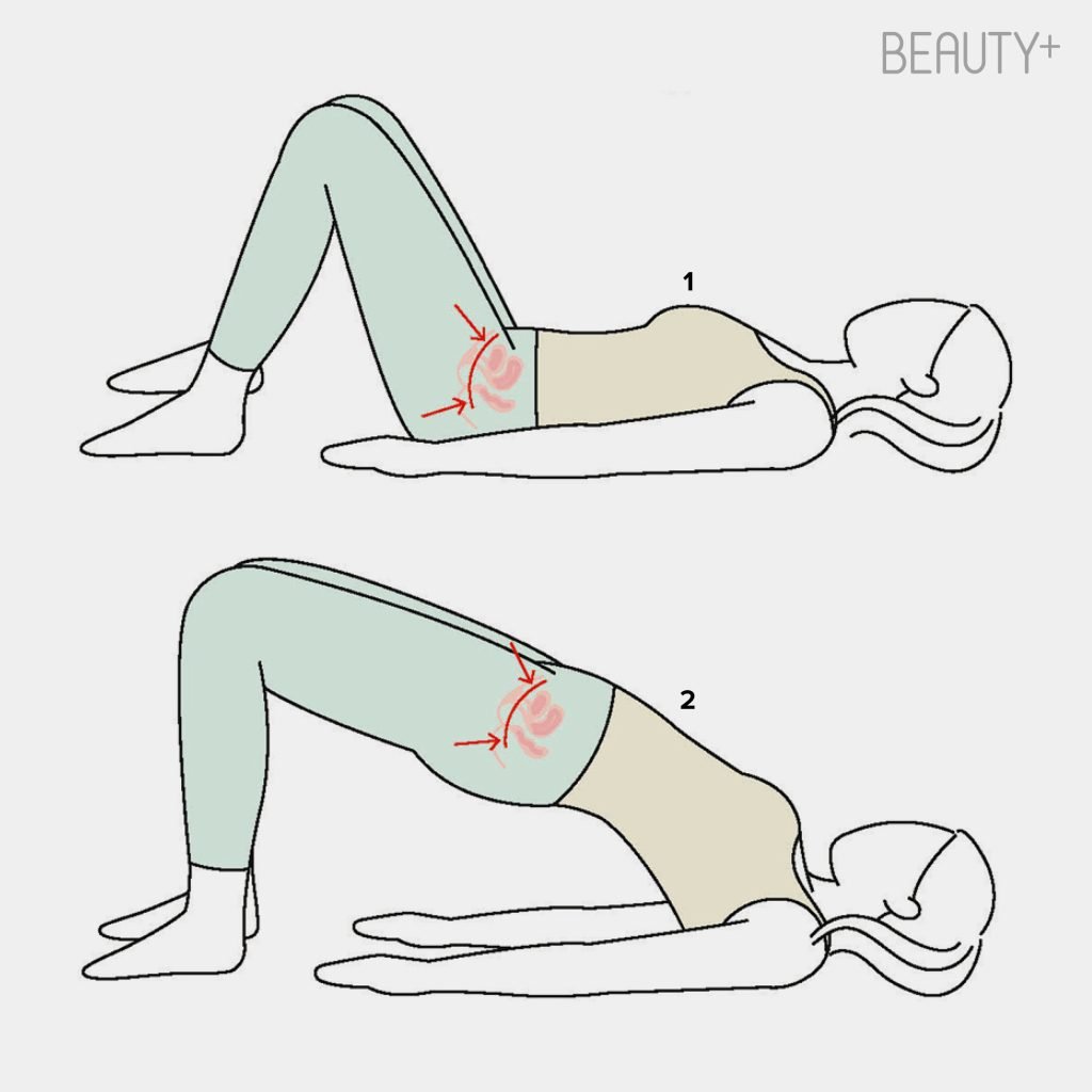 가로 근육 깨우는 운동법