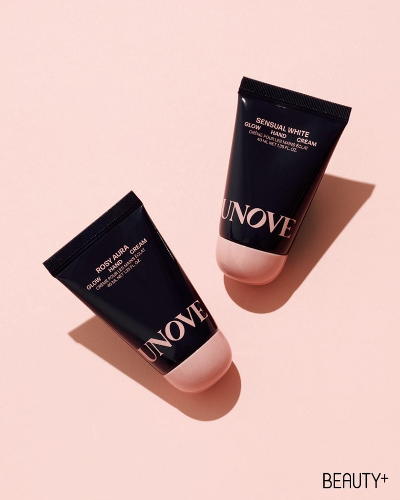 어노브 글로우 핸드크림 #로지 아우라, #센슈얼 화이트