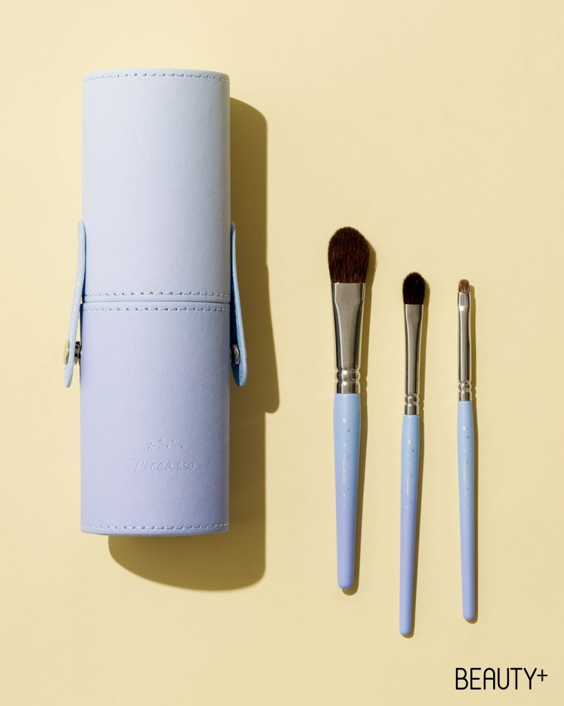 피카소 오로라 드림 에디션 브러쉬 3종 세트+원통 브러쉬 케이스