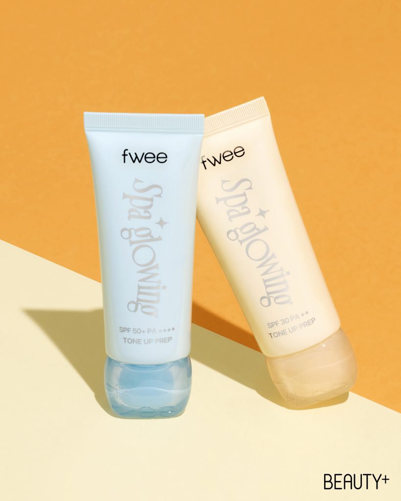 퓌 스파 글로잉 UV 톤업 베이스 #01 속광, #02 물광