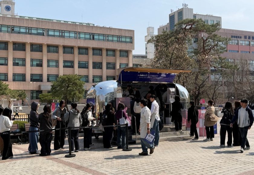 [BEAUTY+ UNIVERSE] 뷰티쁠 유니버스 X 메디앤서 무빙 팝업 현장 스케치