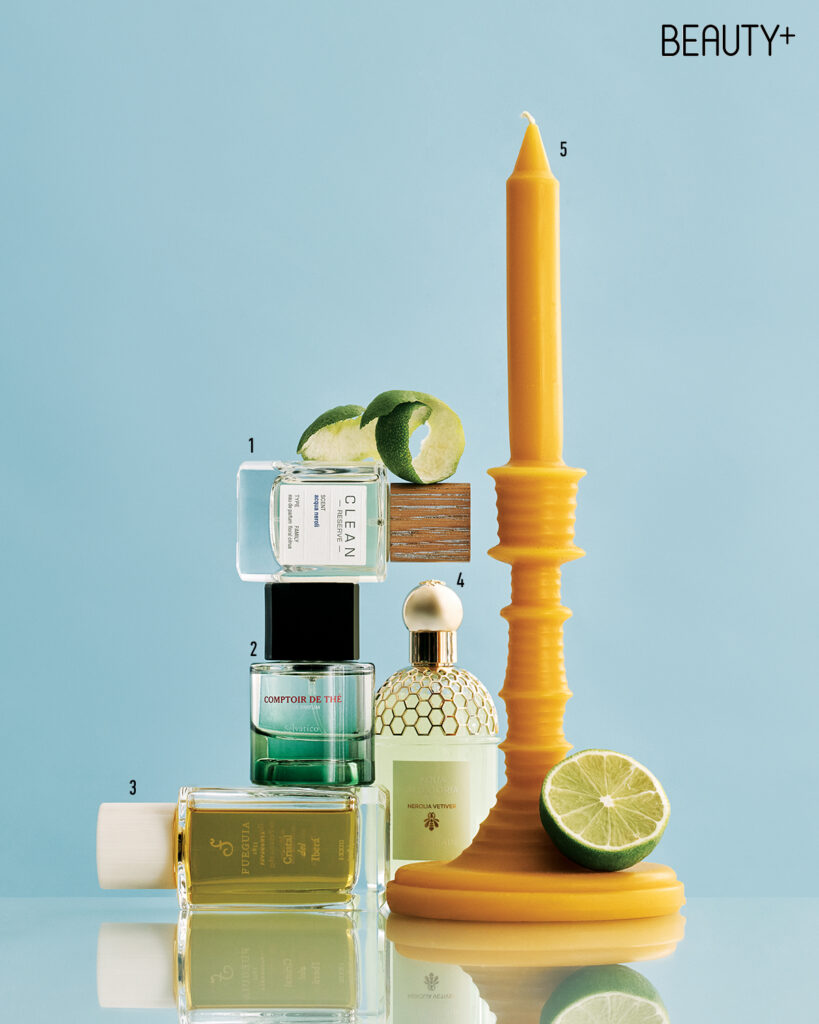 클린 리저브 아쿠아 네롤리 EDP , 셀바티코 꼼뜨와 드 떼 오 드 퍼퓸 , 푸에기아 1833 크리스탈 델 이베라 오 드 퍼퓸, 겔랑 아쿠아 알레고리아 펄 네롤리아 베티베르 오 드 퍼퓸 , 로에베 퍼퓸 왁스 센티드 캔들홀더 #와사비