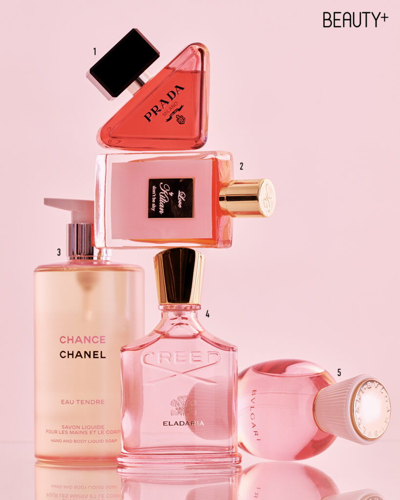 프라다 뷰티 패러독스 래디컬 에센스 퍼퓸 , 킬리안 러브, 돈 비 샤이 , 샤넬 샹스 오 땅드르 , 크리드 엘라다리아 , 불가리 알레그라 인시에메 오 드 퍼퓸
