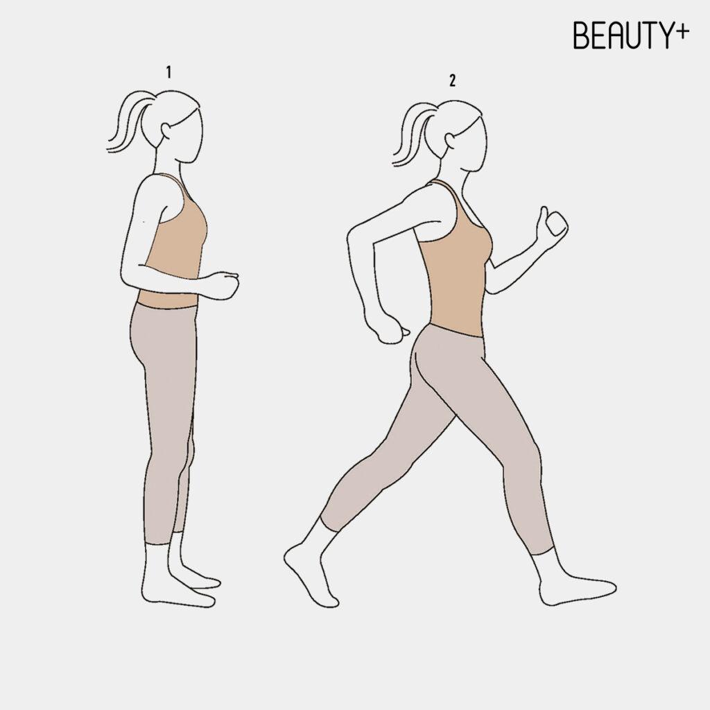 RHYTHMICAL POWER-STEP WALK