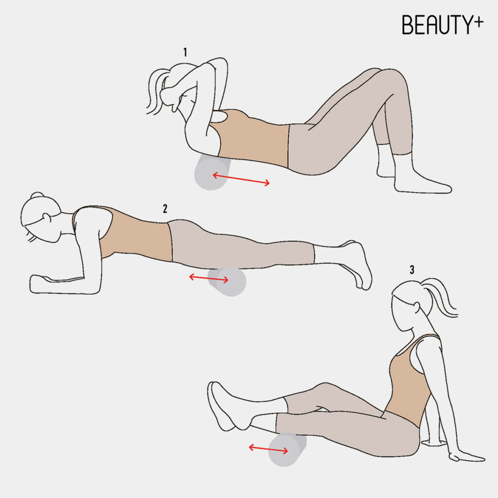 3-STEP FOAM ROLLER MYOFASCIAL RESET