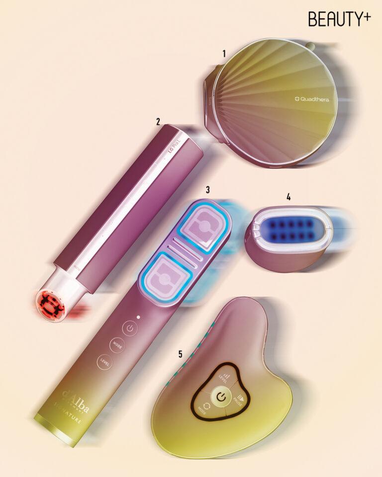 쿼드쎄라 펄샷 , LG 프라엘 써마샷 얼티밋 , 달바 올쎄라 더블샷 , 메이크온 스킨 라이트 테라피 3S , 동국제약 센텔리안24 마데카 프라임 리추얼 화이트 펄
