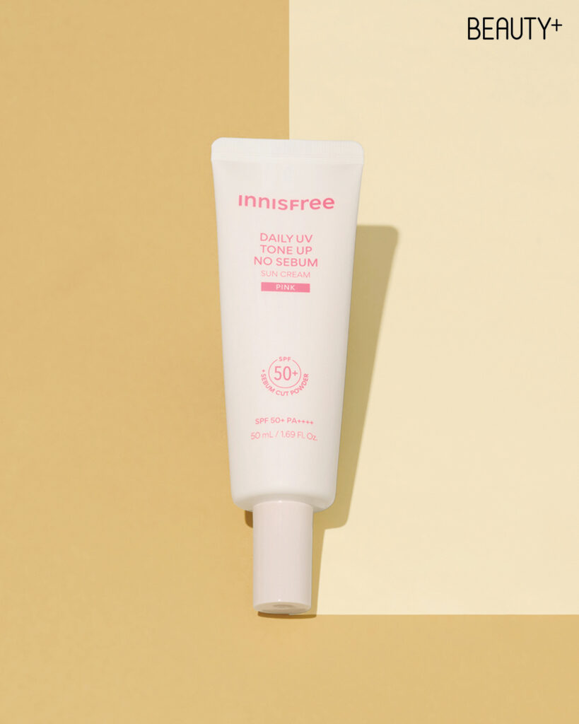 이니스프리 노세범 톤업 선크림 SPF50+/PA++++